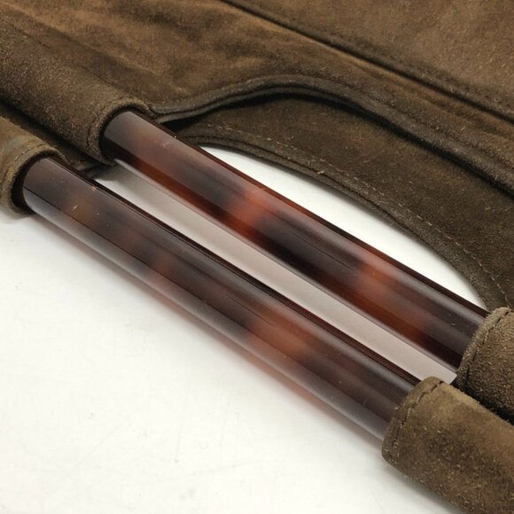 CHANEL Vintage Brown Logo Tote Bag - Picture 10 of 15